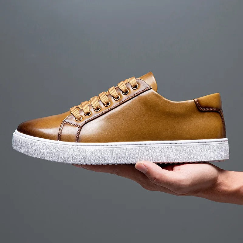Luminovi | Maver Leather Sneakers-
