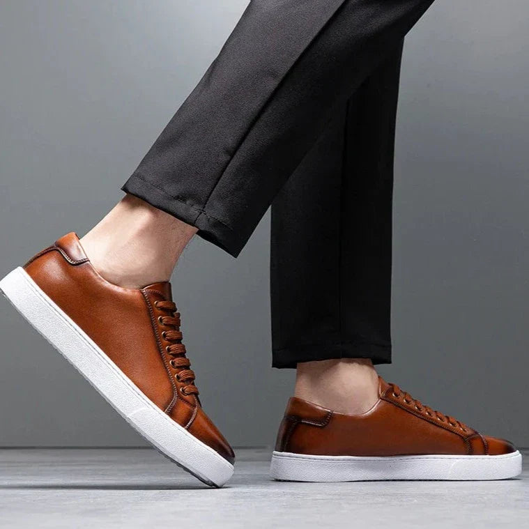 Luminovi | Maver Leather Sneakers-