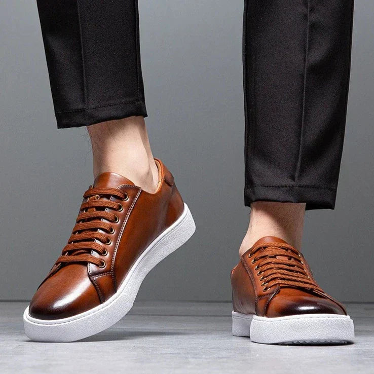 Luminovi | Maver Leather Sneakers-