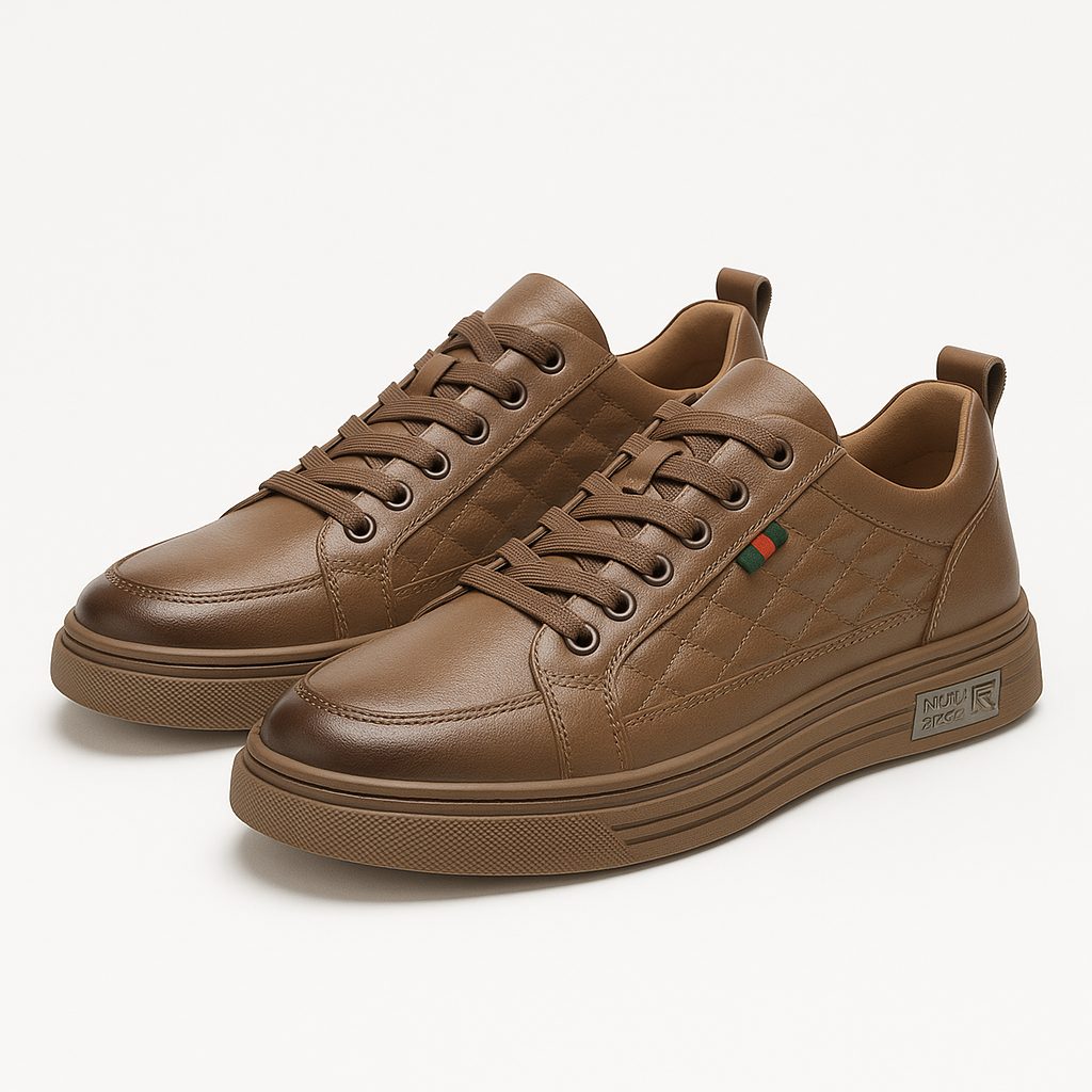 LumiNovi | The Bellagio Leather Sneaker-
