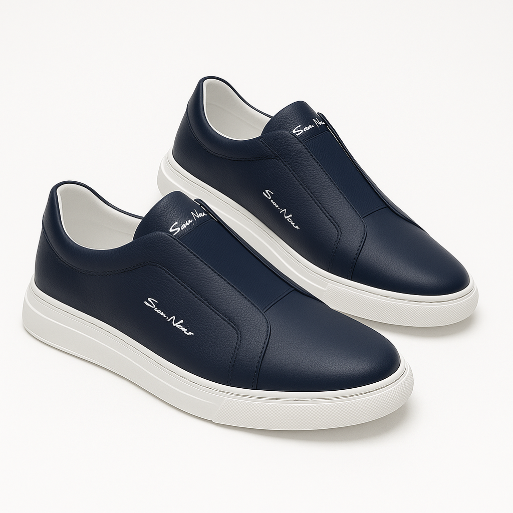 Luminovi | Clean Slip-On Sneakers-