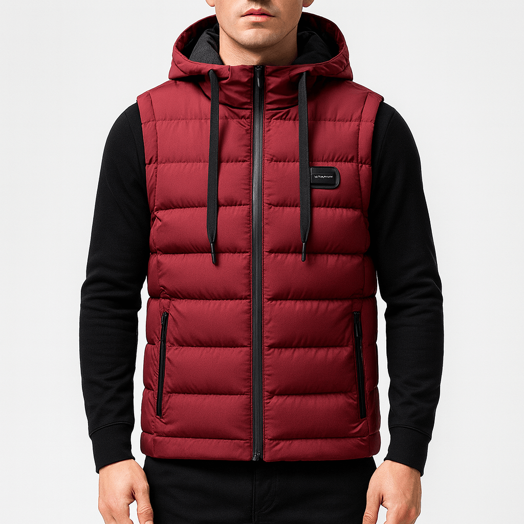 Luminovi | Hooded Thermal Vest-Vest