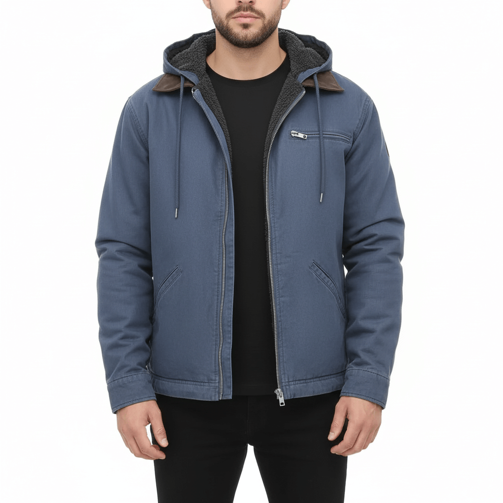 Luminovi | Hooded Winter Jacket-Jacket