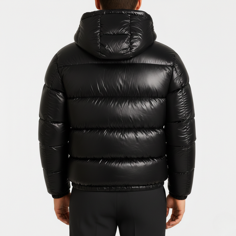 Reborn Styles - Quilted Hooded Puffer Jacket