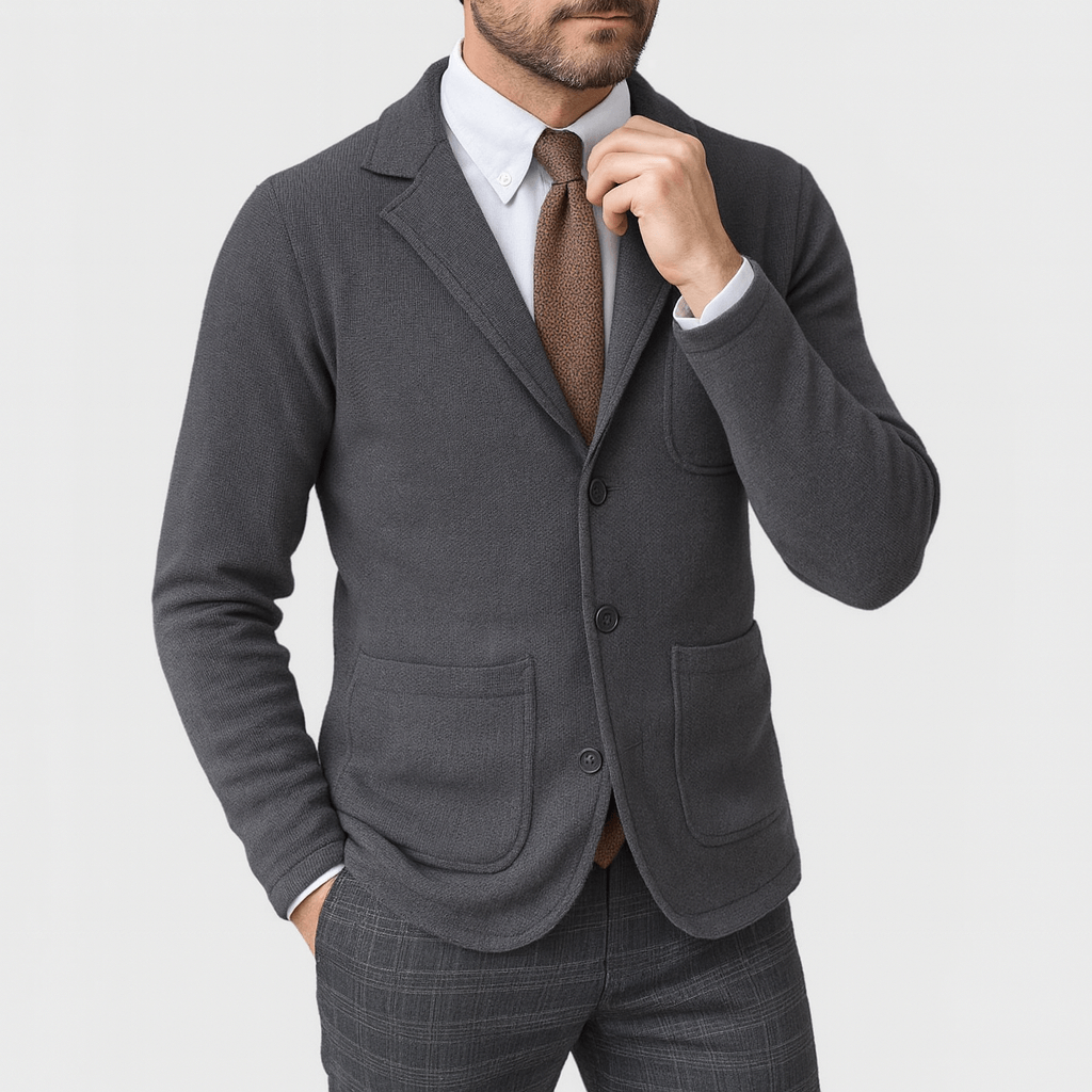 Luminovi | Slim Fit Cardigan-Cardigan