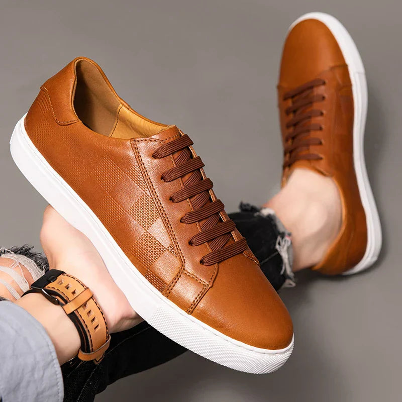 Luminovi | Vinci Leather Sneakers-