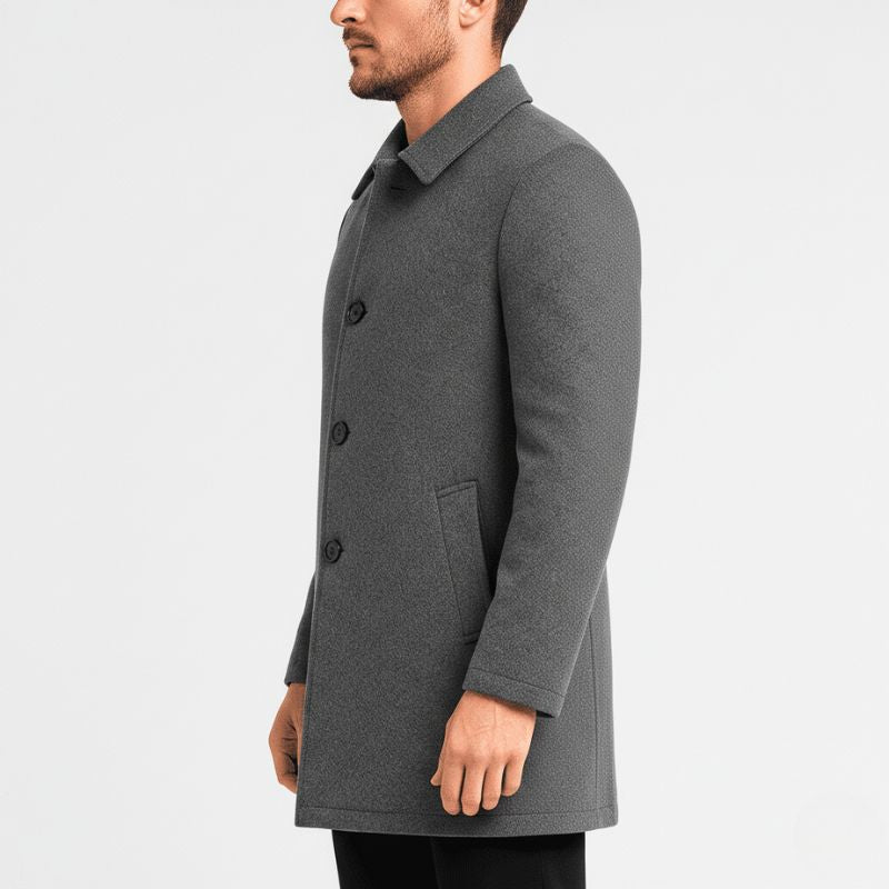 Reborn Styles - Water-Resistant Wool Blend Coat