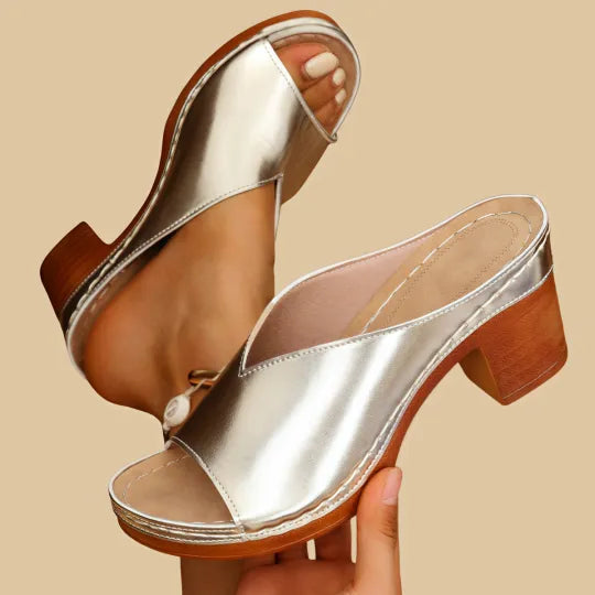 Orthopedic Sandals with Cushioned Footbed and Arch Support, Breathable Design