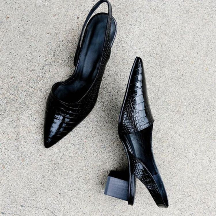 Orthopedic Heels with Arch Support and Cushioned Footbed, Lightweight Design