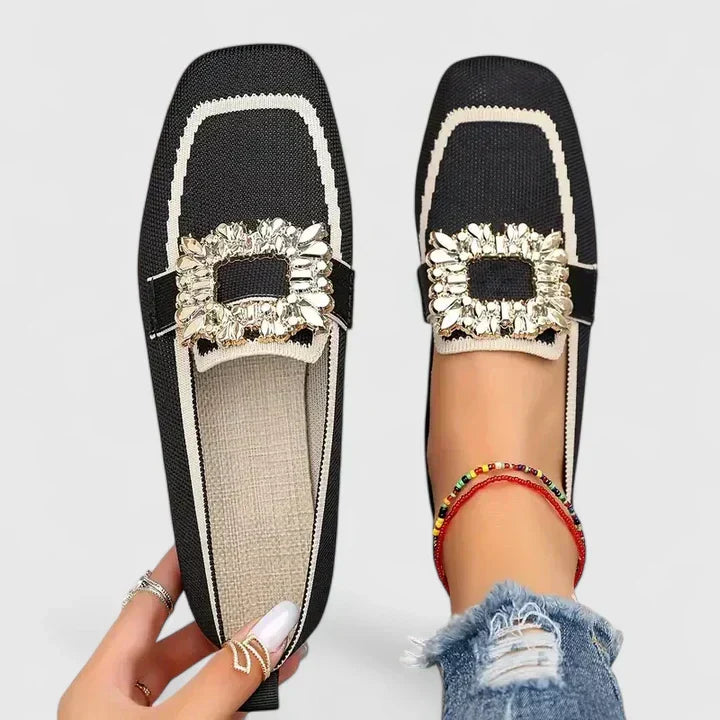 Orthopedic Loafers for Women with Arch Support and Shock-Absorbing Sole
