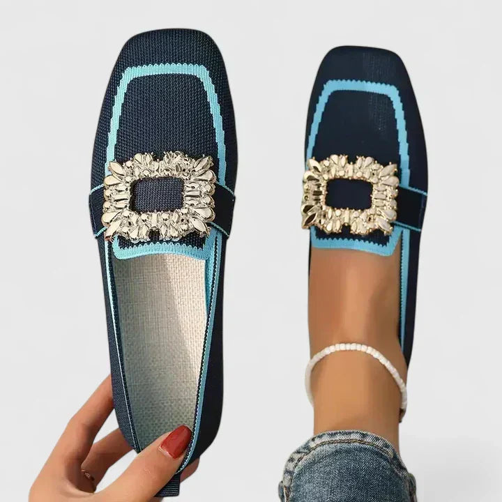 Orthopedic Loafers for Women with Arch Support and Shock-Absorbing Sole