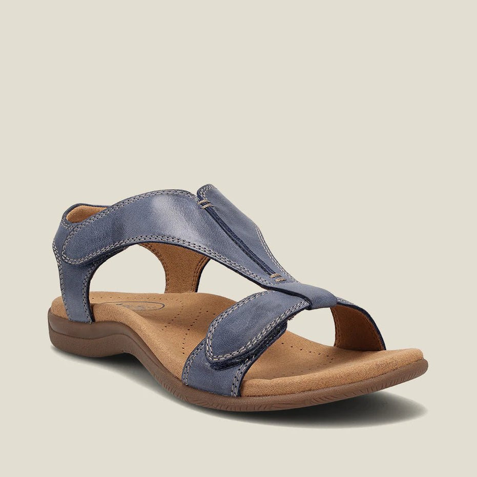 Comfortable Womens Sandals with Cushioned Footbed and Adjustable Strap, Breathable Open Toe
