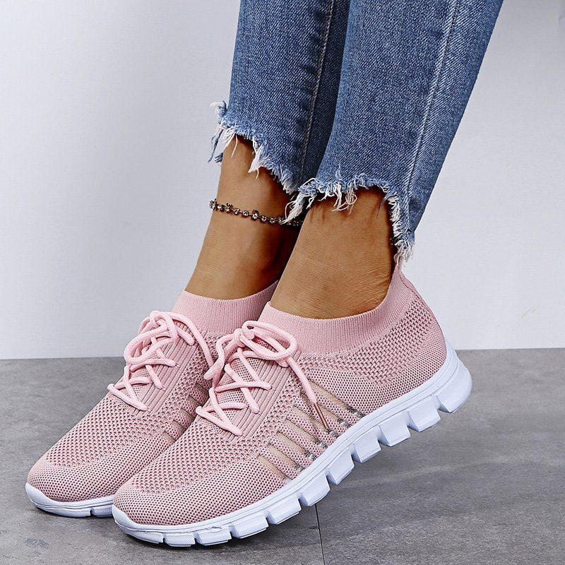 Womens Lightweight Running Sneakers with Casual Versatility