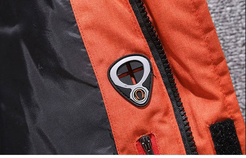 Mens Padded Parka with Adjustable Hood
