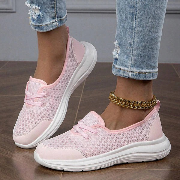 Orthopedic Mesh Walking Shoes with Memory Foam Footbed and Arch Support
