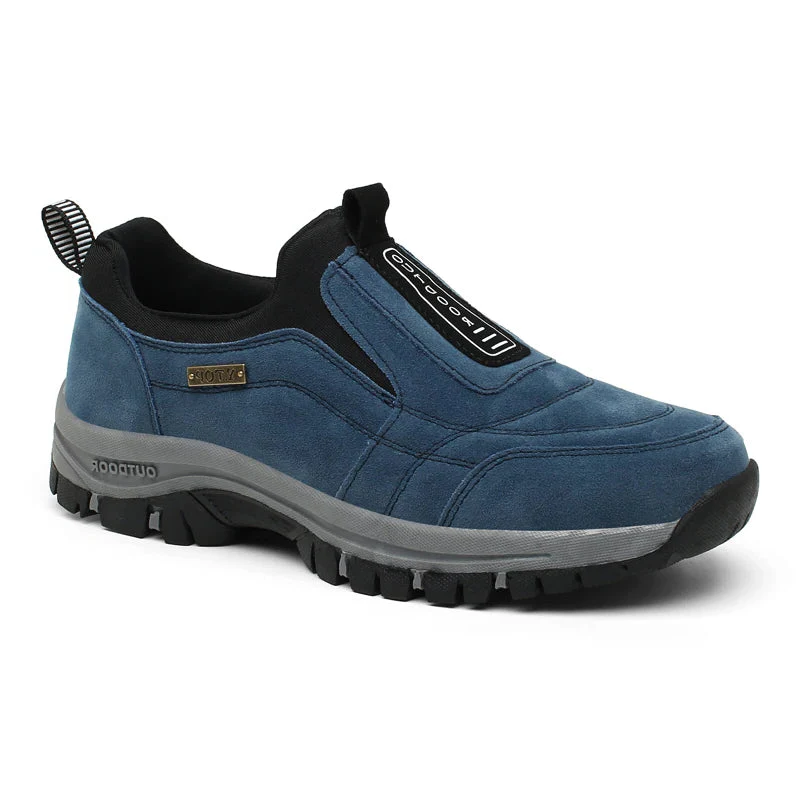 Slip On Hiking Shoes with Orthopedic Arch Support and Cushioned Footbed