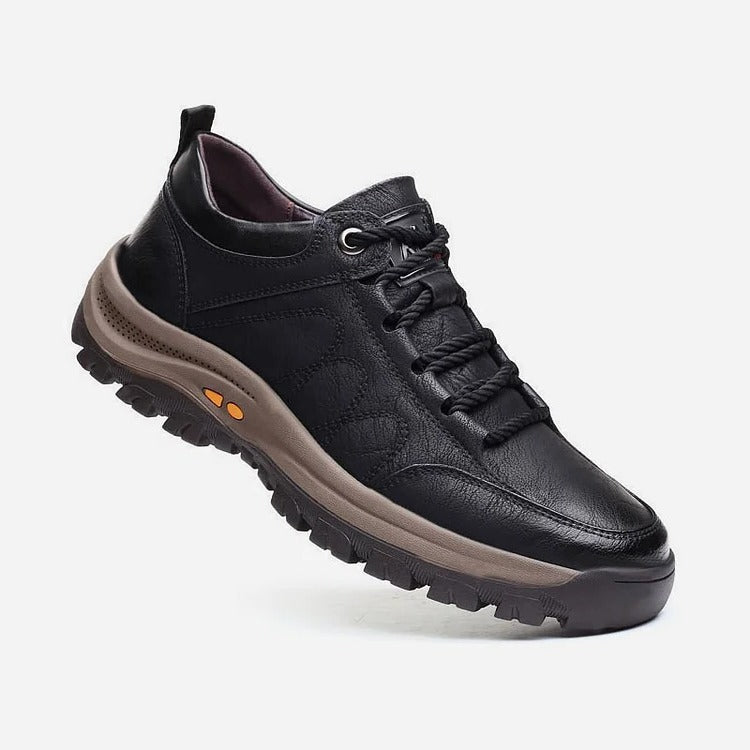 Mens Arch Support Shoes with Foam Padding and Rubber Grip Sole