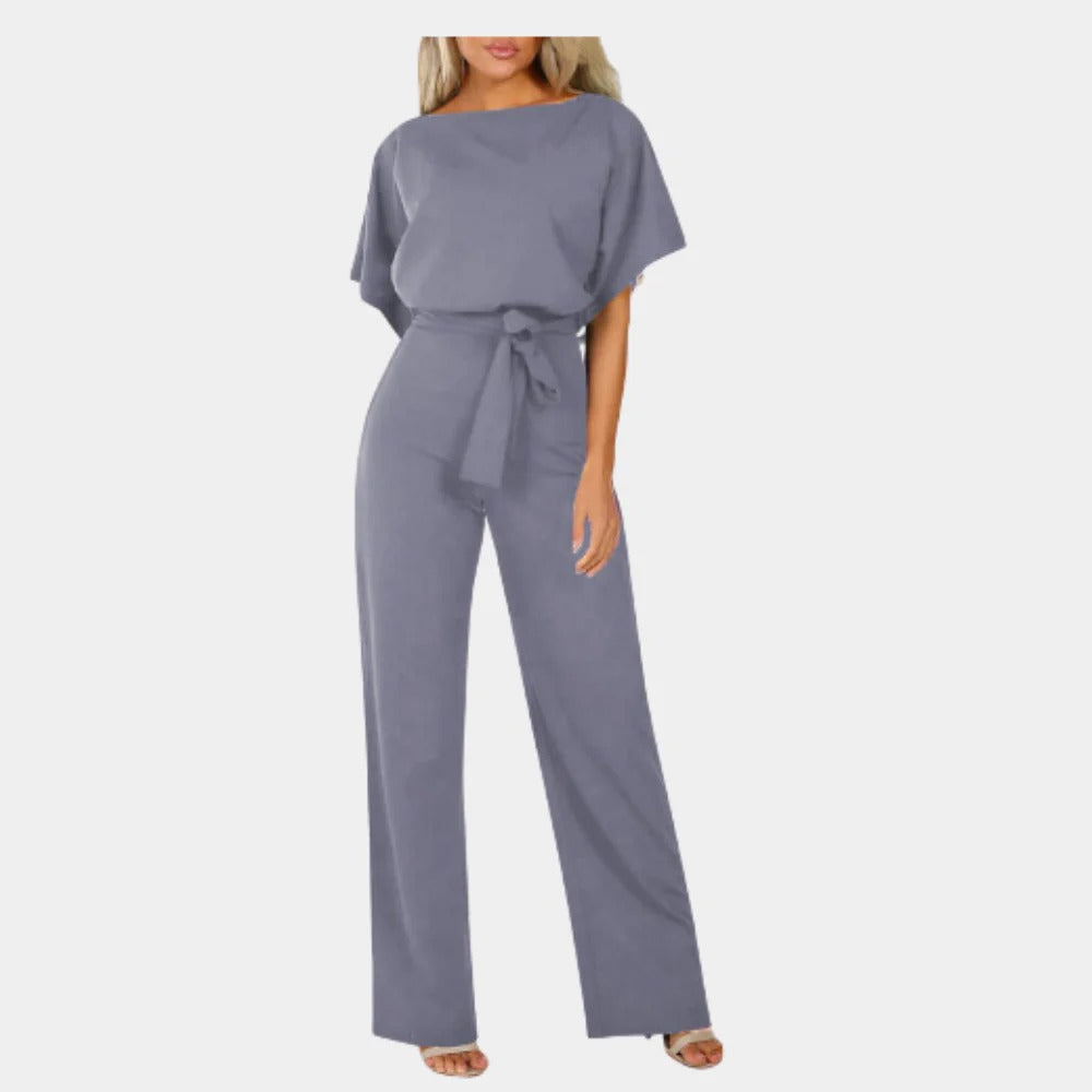 Womens One-Piece Jumpsuit with Breathable Fabric and Classic Cut