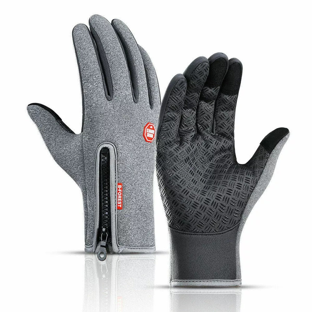 Thermal Outdoor Gloves with Fleece Lining and Touch Screen Fingertips