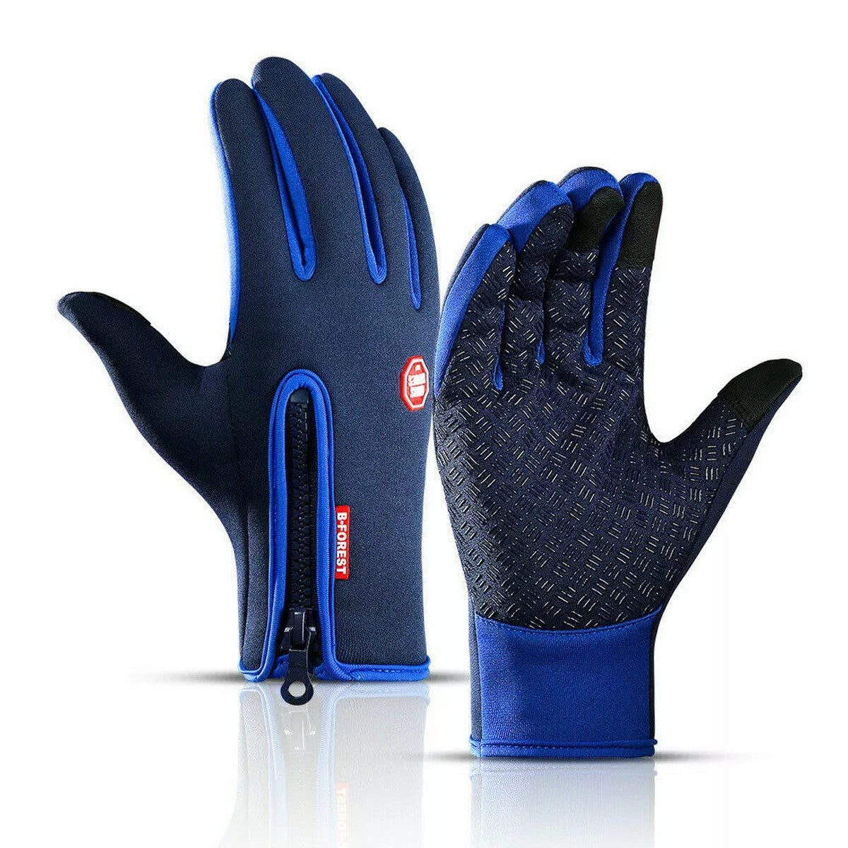 Thermal Outdoor Gloves with Fleece Lining and Touch Screen Fingertips