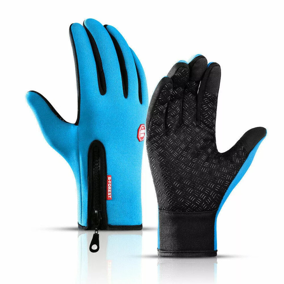 Thermal Outdoor Gloves with Fleece Lining and Touch Screen Fingertips