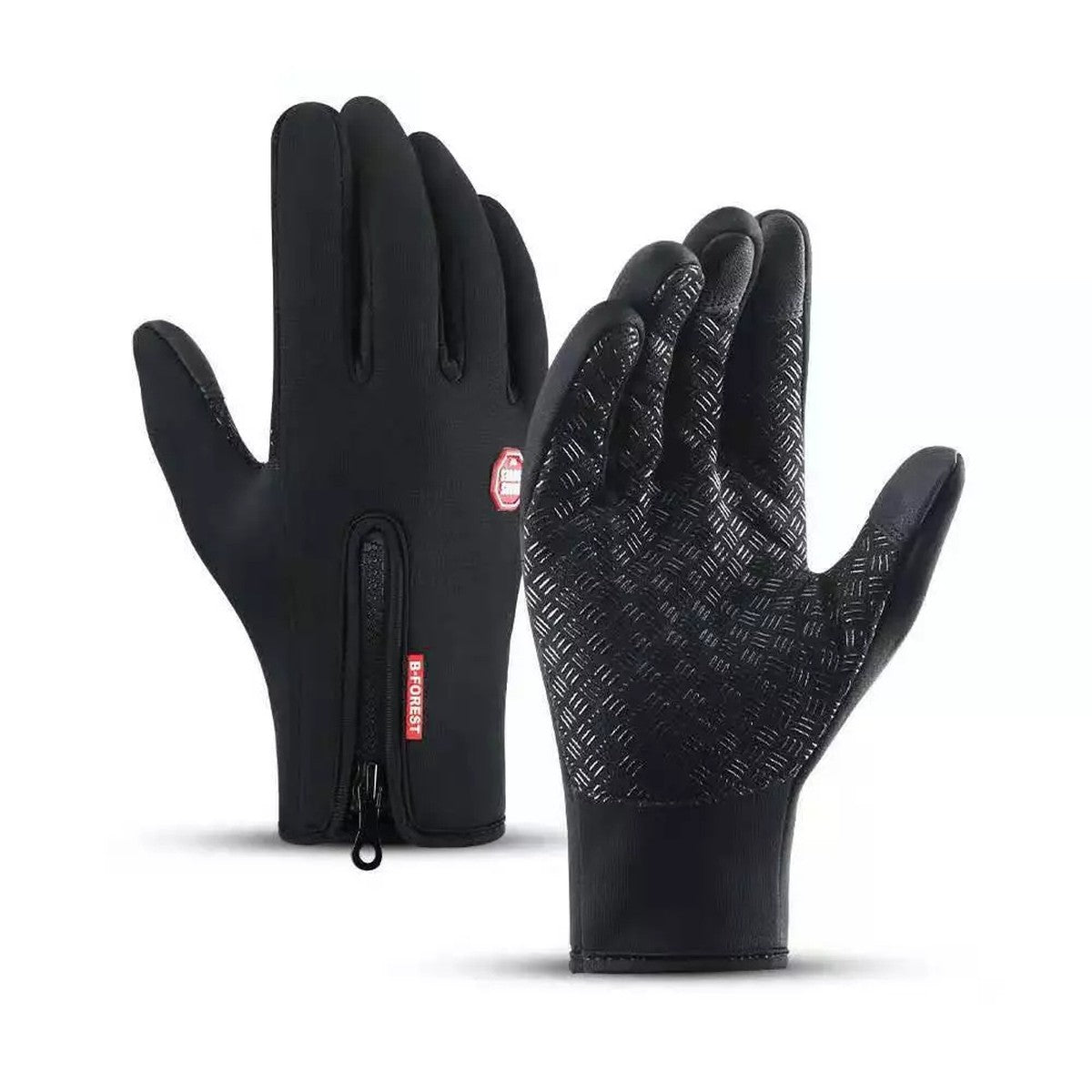 Thermal Outdoor Gloves with Fleece Lining and Touch Screen Fingertips