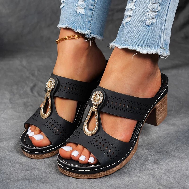 Womens Open Toe Orthopedic Sandals with Arch Support and Breathable Design